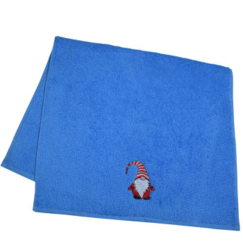 Ręcznik frotte z haftem Krasnal świąteczny 40x70 cm TM Jarosław