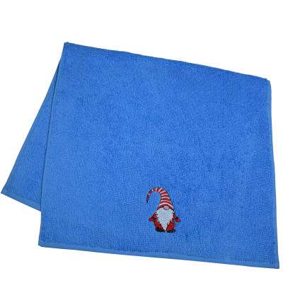 Ręcznik frotte z haftem Krasnal świąteczny 40x70 cm TM Jarosław