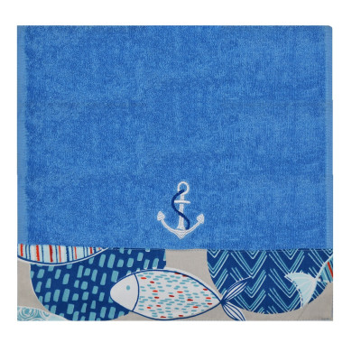 Ręcznik frotte ozdobiony Kotwica 40x70 cm TM Yaroslav