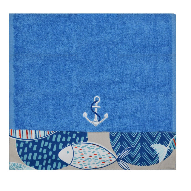Ręcznik frotte ozdobiony Kotwica 40x70 cm TM Yaroslav