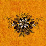 Ręcznik frotte ozdobiony Gwiazda noworoczna 40x70 cm TM Yaroslav