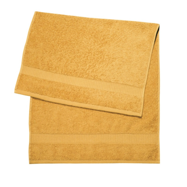 Ręcznik frotte YAR-400 z obwódką 30x70 cm żółty TM Jarosław