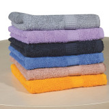 Ręcznik frotte YAR-400 z obwódką 30x70 cm żółty TM Jarosław