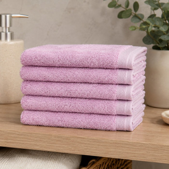 Zestaw serwetek frotte YAR-460 lawenda 6 szt. 30x50 cm TM Jarosław