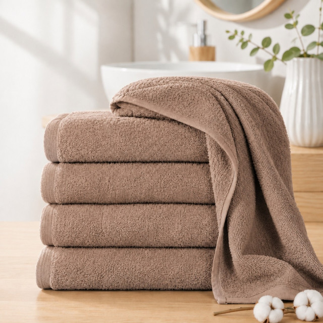 Ręcznik frotte YAR-400 2 gatunek 70x140 cm beżowy TM Yaroslav