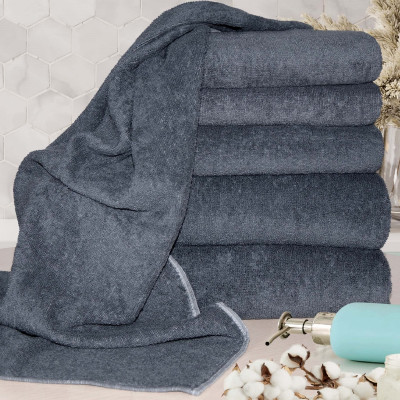 Zestaw ręczników frotte 5 szt. YAR-350 2 gatunek 50х90 cm ciemnoszary TM Yaroslav