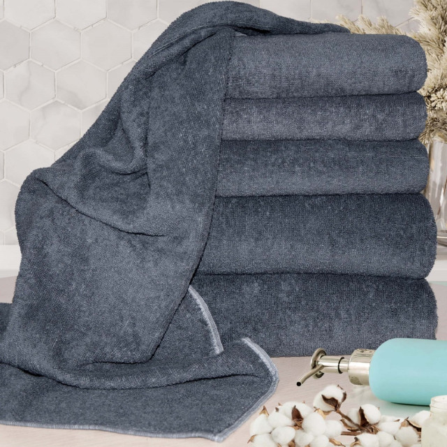 Ręcznik frotte YAR-500 ciemno szary TM Jarosław