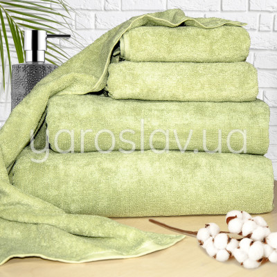 Ręcznik frotte YAR-500 jasna oliwka TM Jarosław