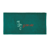 Ręcznik frotte z haftem Do nogi 40x70 cm TM Jarosław