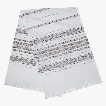 Ręcznik uroczysty tkany brązowy TM Jarosław