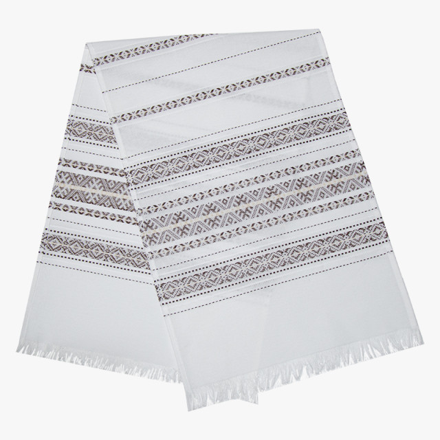 Ręcznik uroczysty tkany brązowy TM Jarosław