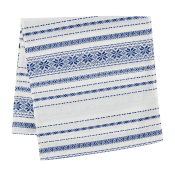 Ręcznik uroczysty tkany niebieski TM Jarosław