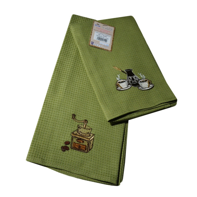 Zestaw ręczników Pamiątkowy diz.3 Kawa 2 szt. 45x75 cm TM Jarosław