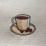 Zestaw ręczników Pamiątkowy diz.4 filiżanki kawy 2 szt. 45x75 cm TM Jarosław