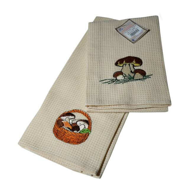 Zestaw ręczników Pamiątkowy diz.9 Grzybów 2 szt. 45x75 cm TM Jarosław