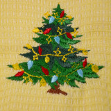 Ręcznik pamiątkowy Noworoczna drzewo 45x75 cm TM Jarosław