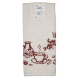 Ręcznik waflowy z nadrukiem Kawa 45x75 cm TM Jarosław