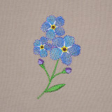 Serwetka bawełniana z haftem 002 35x35 cm TM Yaroslav