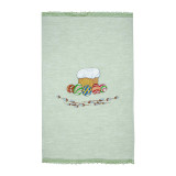 Serwetka półlniana wielkanocna z haftem i koronką TM Jarosław Serwetka półlniana wielkanocna z haftem i koronką TM Jarosław