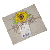 Fartuch lniany z haftem m.K-102 słonecznik TM Jarosław Fartuch lniany z haftem m.K-102 słonecznik TM Jarosław