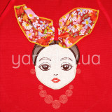 Fartuch z aplikacją Solokha m.427 czerwony TM Yaroslav Fartuch z aplikacją Solokha m.427 czerwony TM Yaroslav