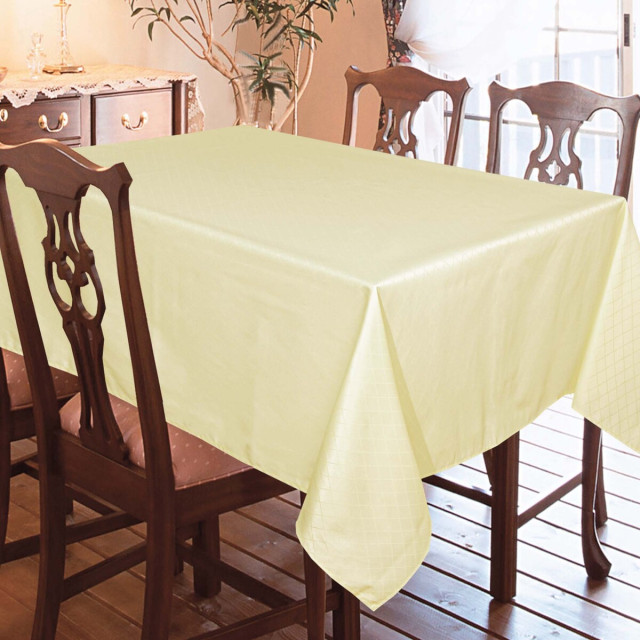 Obrus ​​żakardowy żółta komórka TM Jarosław