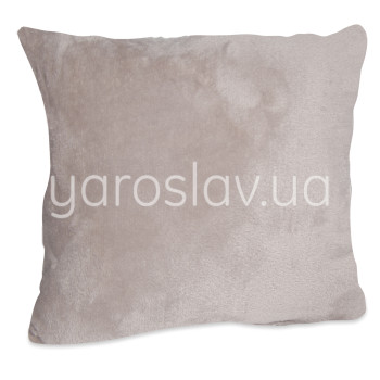 Poduszka dekoracyjna z polaru f-331 kawa 35x35 cm TM Jarosław