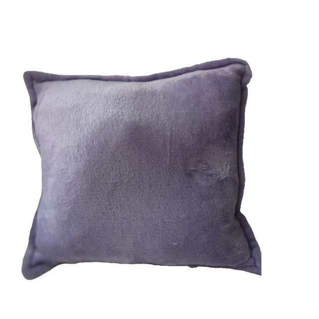 Poduszka dekoracyjna z polaru f-332 lawenda 35x35 cm TM Jarosław