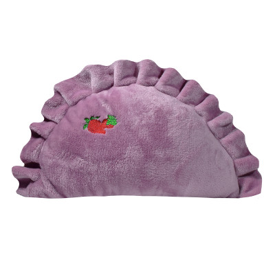 Poduszka polarowa Varenyk m.I-501 z haftem Truskawka 40x25 cm TM Jarosław