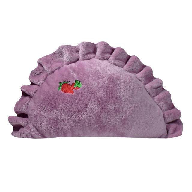 Poduszka polarowa Varenyk m.I-501 z haftem Truskawka 40x25 cm TM Jarosław