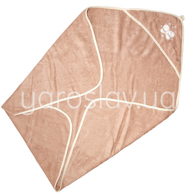 Pieluchy kąpielowe frotte beżowy 95x95 cm TM Yaroslav