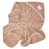Pieluchy kąpielowe frotte beżowy 95x95 cm TM Yaroslav