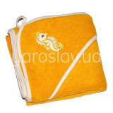 Pieluchy kąpielowe frotte żółty 95x95 cm TM Yaroslav