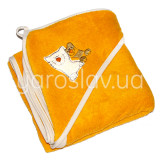 Pieluchy kąpielowe frotte żółty 95x95 cm TM Yaroslav