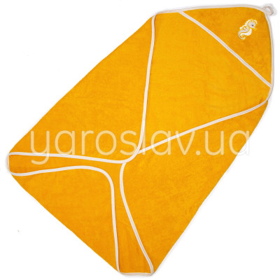 Pieluchy kąpielowe frotte żółty 95x95 cm TM Yaroslav