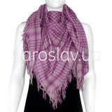 Szal Arafatka mod.04/19 120x120 cm fioletowy TM Yaroslav