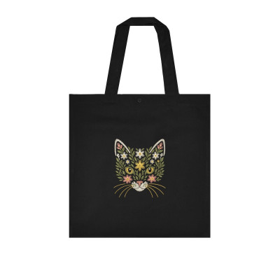 Torba ekologiczna м.Р-395/1 z haftem Kot kwiat TM Jarosław