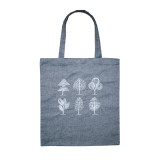 Torba ekologiczna м.Р-395/1 z haftem Zimowy las ciemnoszary TM Jarosław