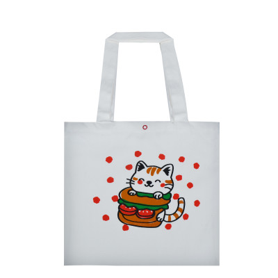 Eko-torba mini m.R-395/1 Kot i Burger 34x32 cm TM Yaroslav