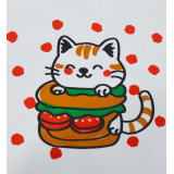 Eko-torba mini m.R-395/1 Kot i Burger 34x32 cm TM Yaroslav