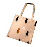 Eko-torba mini m.R-395/1 Choinki w kolorze beżowym 34x32 cm TM Yaroslav