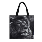 Torba ekologiczna м.Р-395/1 Lew na czarnym tle 42x40 cm TM Jarosław