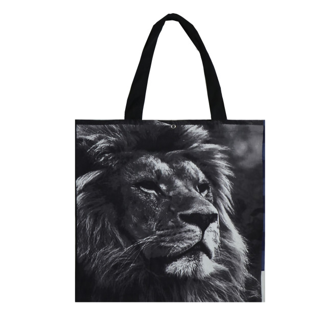 Torba ekologiczna м.Р-395/1 Lew na czarnym tle 42x40 cm TM Jarosław