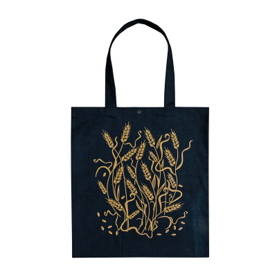 Torba ekologiczna м.Р-396 Kłoski czarny 42x40 cm TM Jarosław