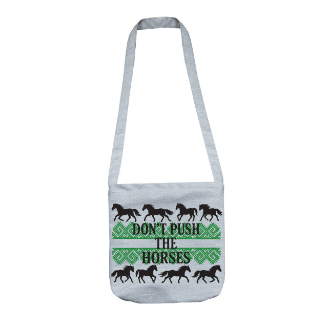 Torba na ramię P-520 z nadrukiem Konie 26x26 cm TM Yaroslav