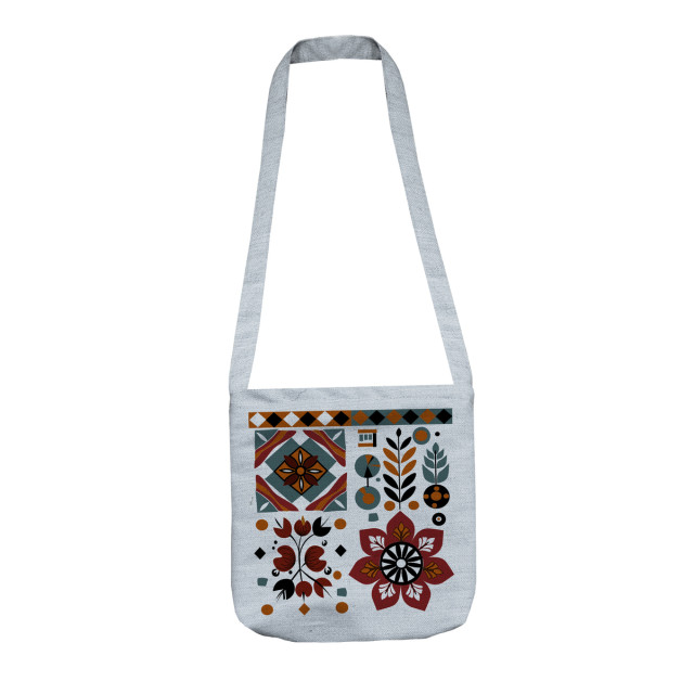 Torba na ramię P-520 z nadrukiem Płytka 26x26 cm TM Yaroslav