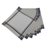 Chusteczka męska 32x32 cm szary bawełna TM Yaroslav