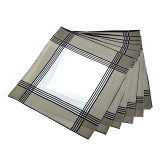 Chusteczka męska 32x32 cm szary bawełna TM Yaroslav