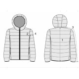 Kurtka pikowana m.F-448 khaki TM Yaroslav