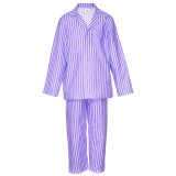 Piżama dziecięca flanelowa m.D-125 w paski TM Yaroslav
